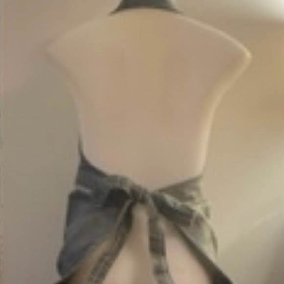 Hearth & Hand Adult Apron (Adjustable open-waist,-Sage Green, 100% cotto… - Picture 8 of 16